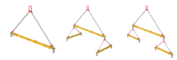Modulärt spridarok Maxlast: 2,5-170 ton - 2