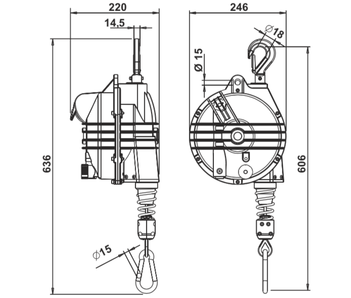 Balansblock Tecna Nollgravitation 9366GB / Maxlast: 35-45 kg - 4