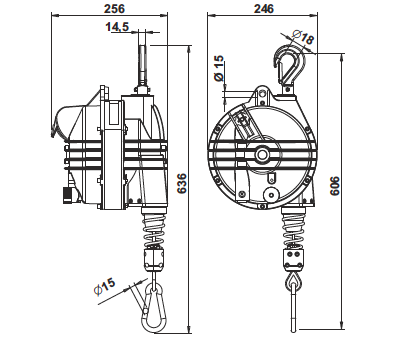 Balansblock Tecna Nollgravitation 9370GB / Maxlast: 75-90 kg - 4