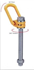 Lyftögla YOKE LBO M36 med längre bult / Maxlast: 8 Ton - 2