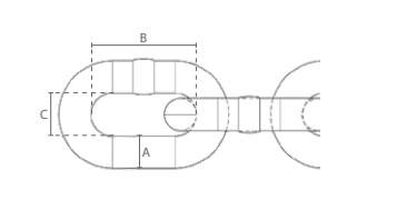 Kätting 6 mm Klass 10 / Maxlast: 1,4 Ton - 2