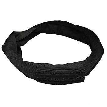 Rundsling BGV C1 med stållina svart 1 Ton (BGV C1 500 kg) / 3 meter effektiv längd