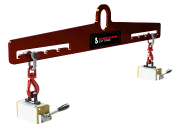 Spridarok för lyftmagneter