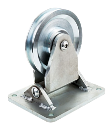 Rostfria ledade brytblock med glidlager 150-1000 kg