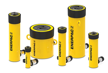 Enerpac enkelverkande RC cylindrar, Maxlast:  5 - 100 Ton