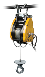 Elektriska ställningsvinschar Maxlast: 160-800 kg / 230V