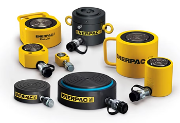 Enerpac enkelverkande RSM, RCS, CULP & CUSP kompaktcylindrar, Maxlast: 5 - 1000 Ton