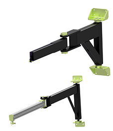 Vikarmskranar Maxlast: 60-500 kg