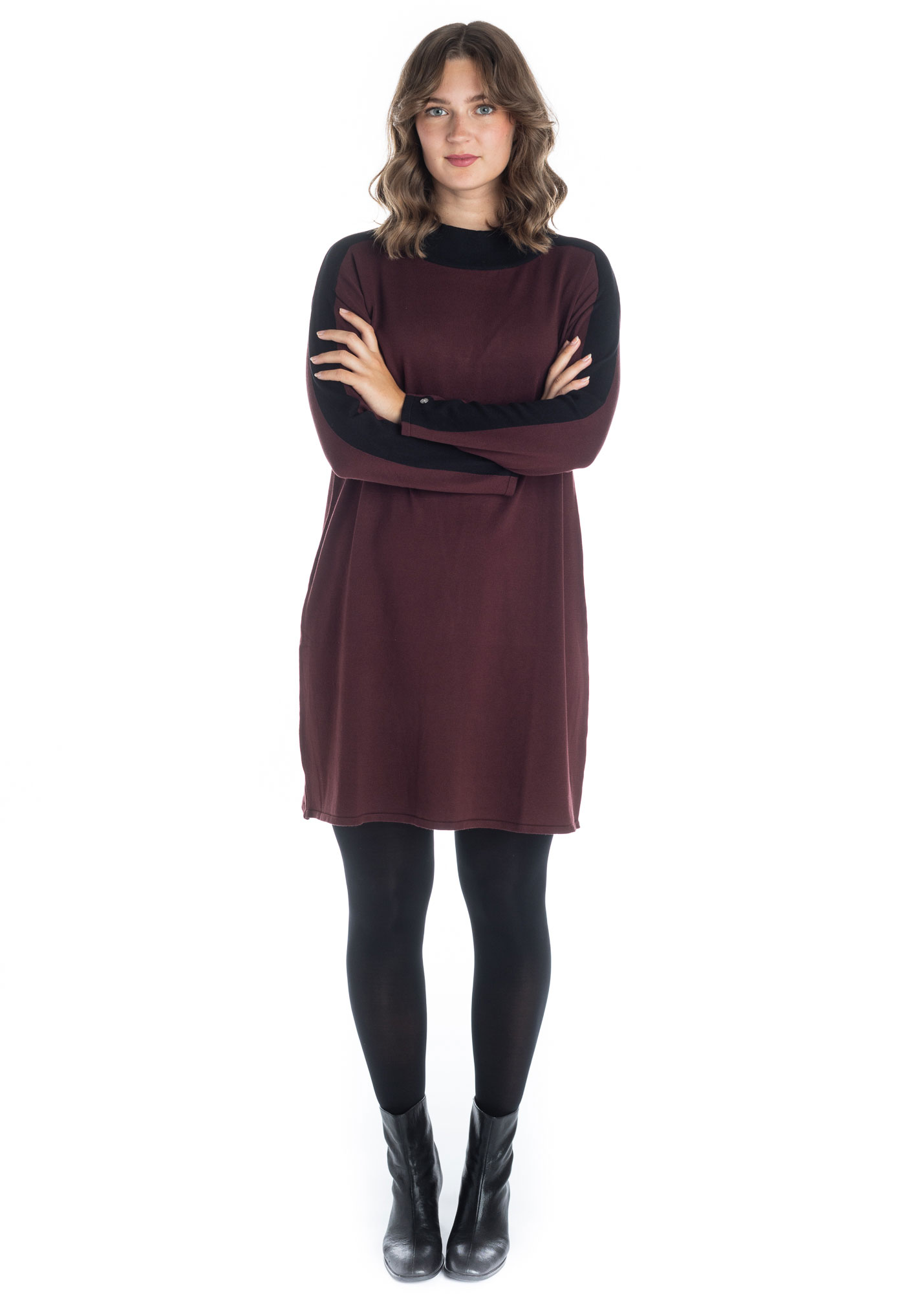 Titti dress  bordeaux