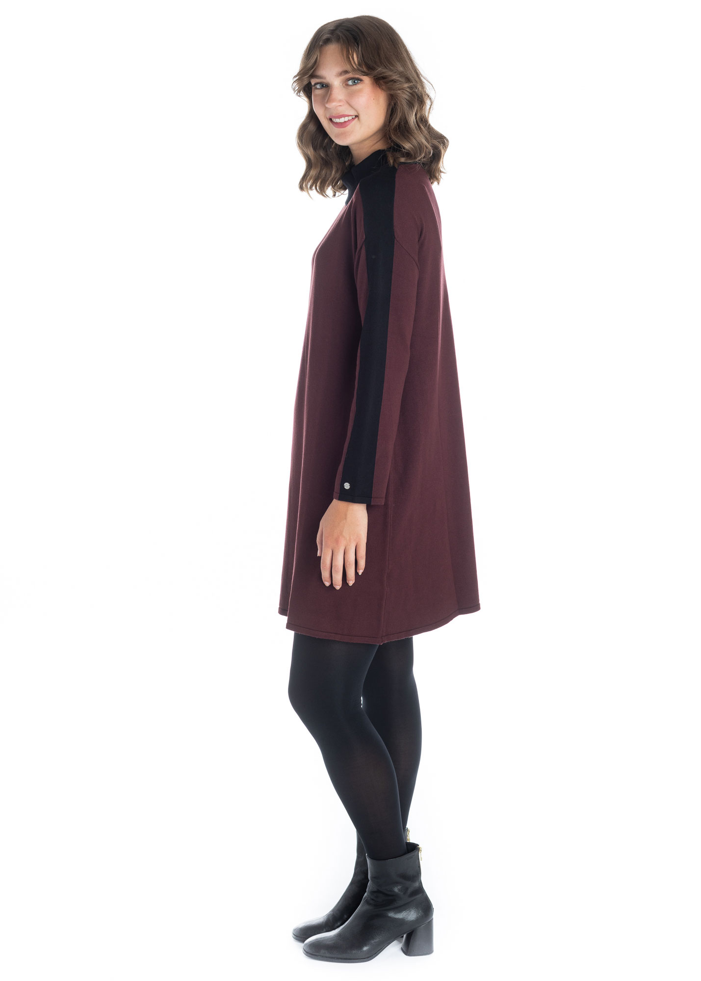 Titti dress  bordeaux - 3