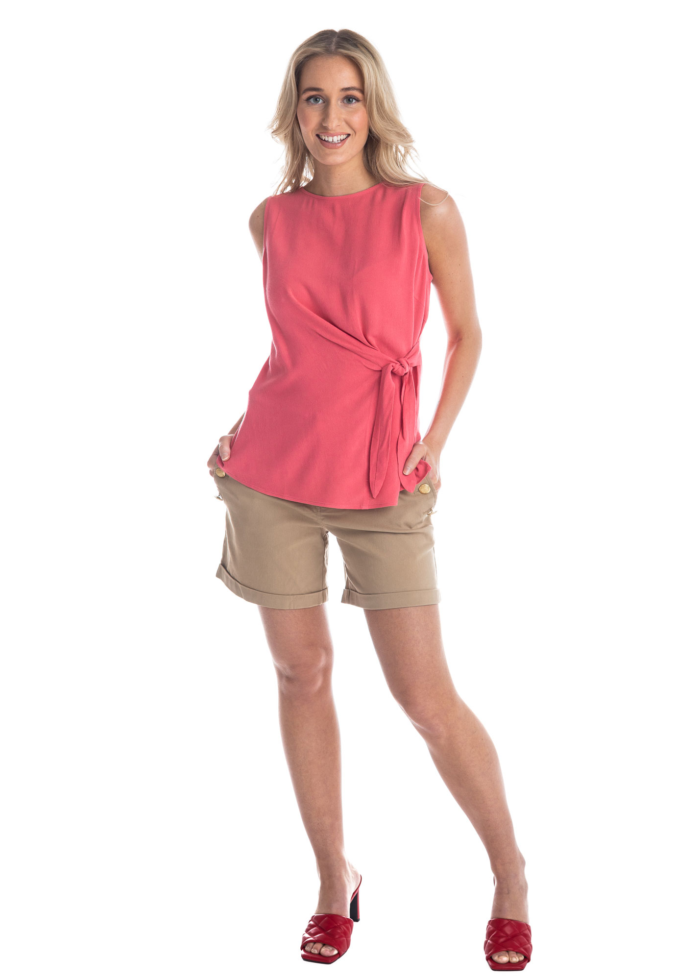 Bonnie blouse  peony