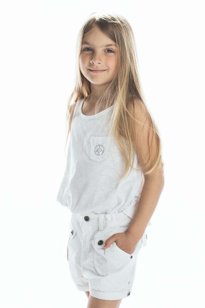 Hennie shorts  vit