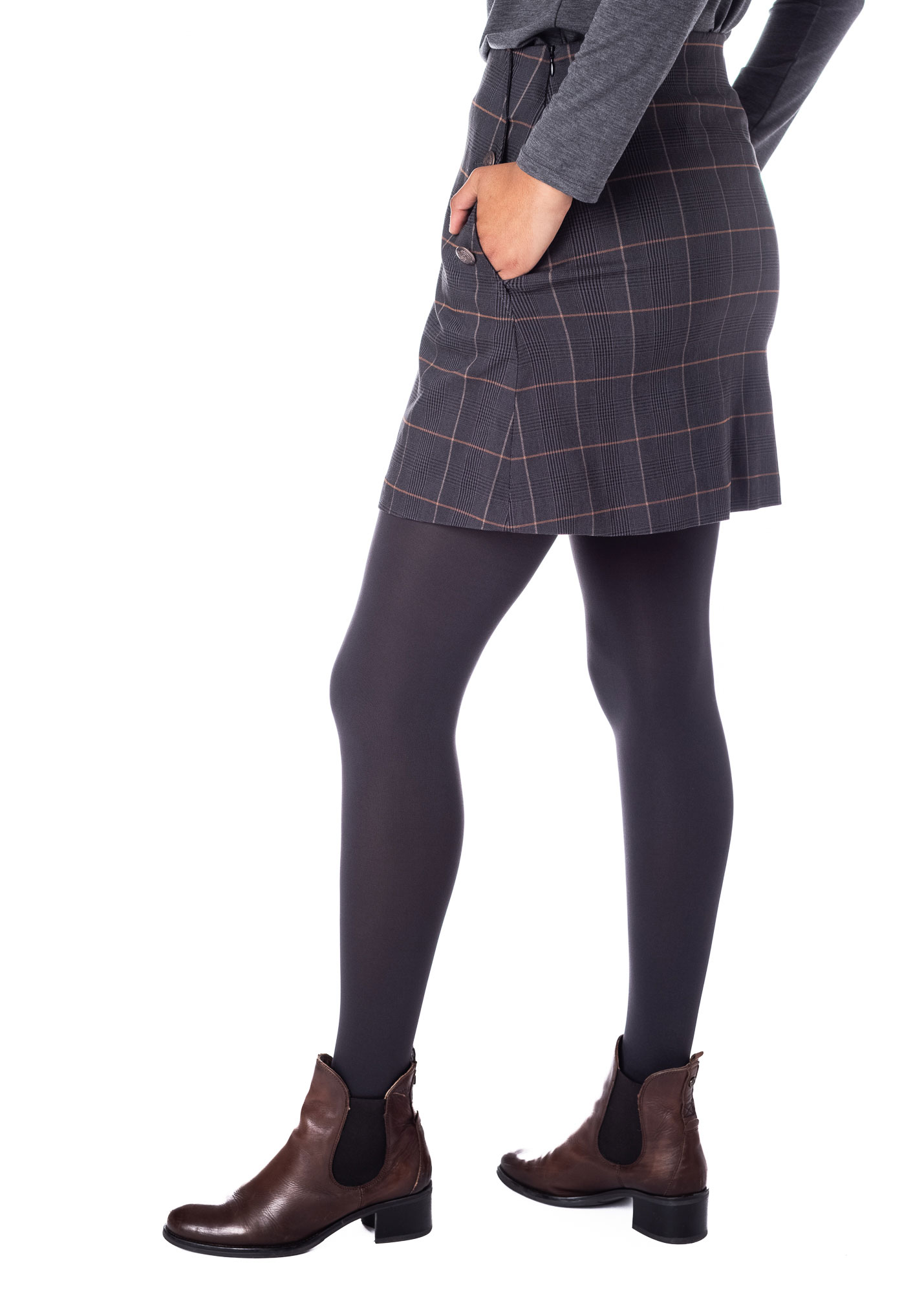 Berta skirt  skiffer - 4