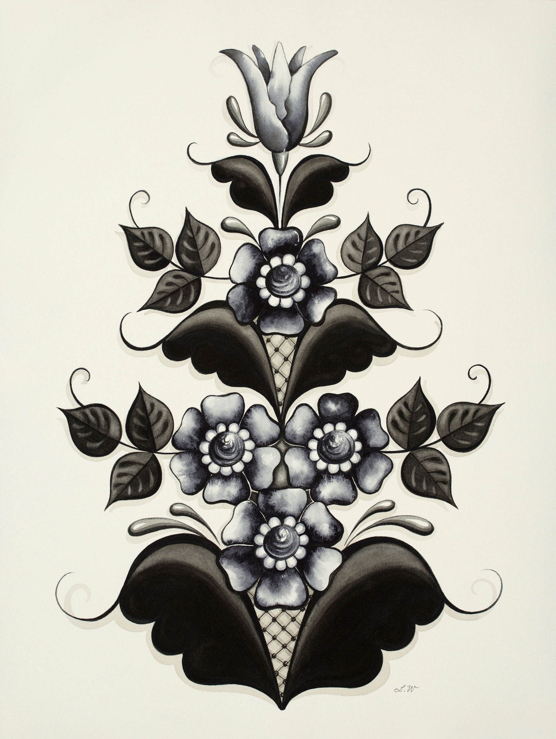 A2 Print "Kurbits Tulipa"