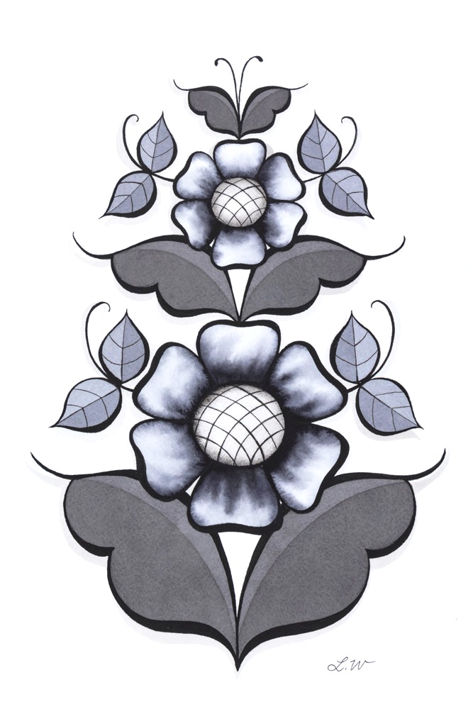 Akvarell "Murbo"