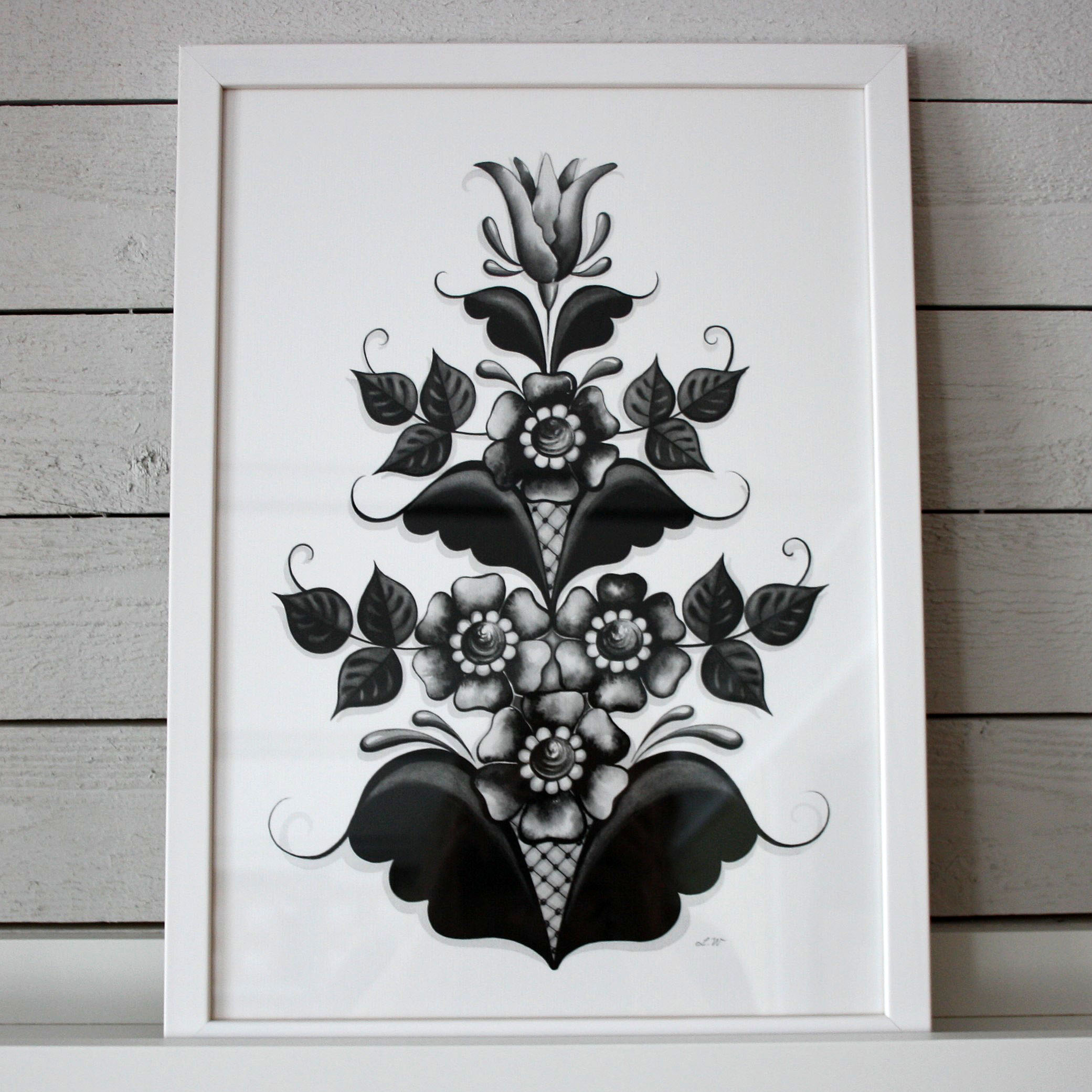Ramad print "Kurbits Tulipa" A2