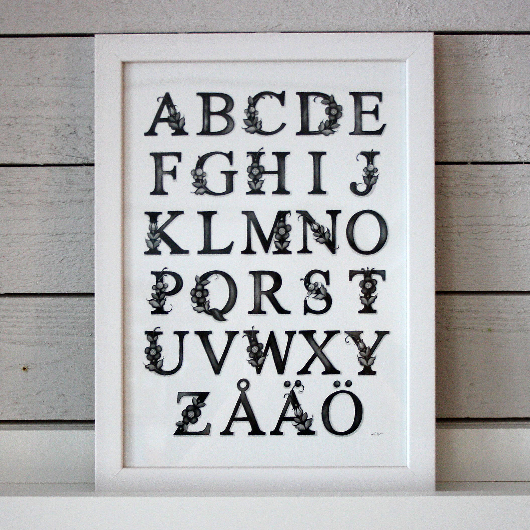 Ramad Print "ABC Kurbits" A4