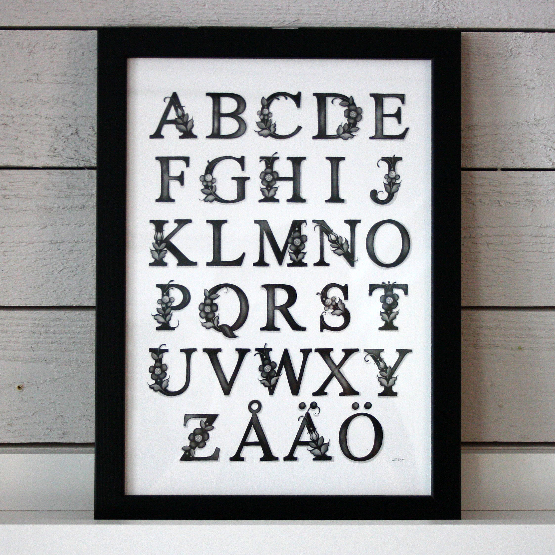 Ramad Print "ABC Kurbits" A4