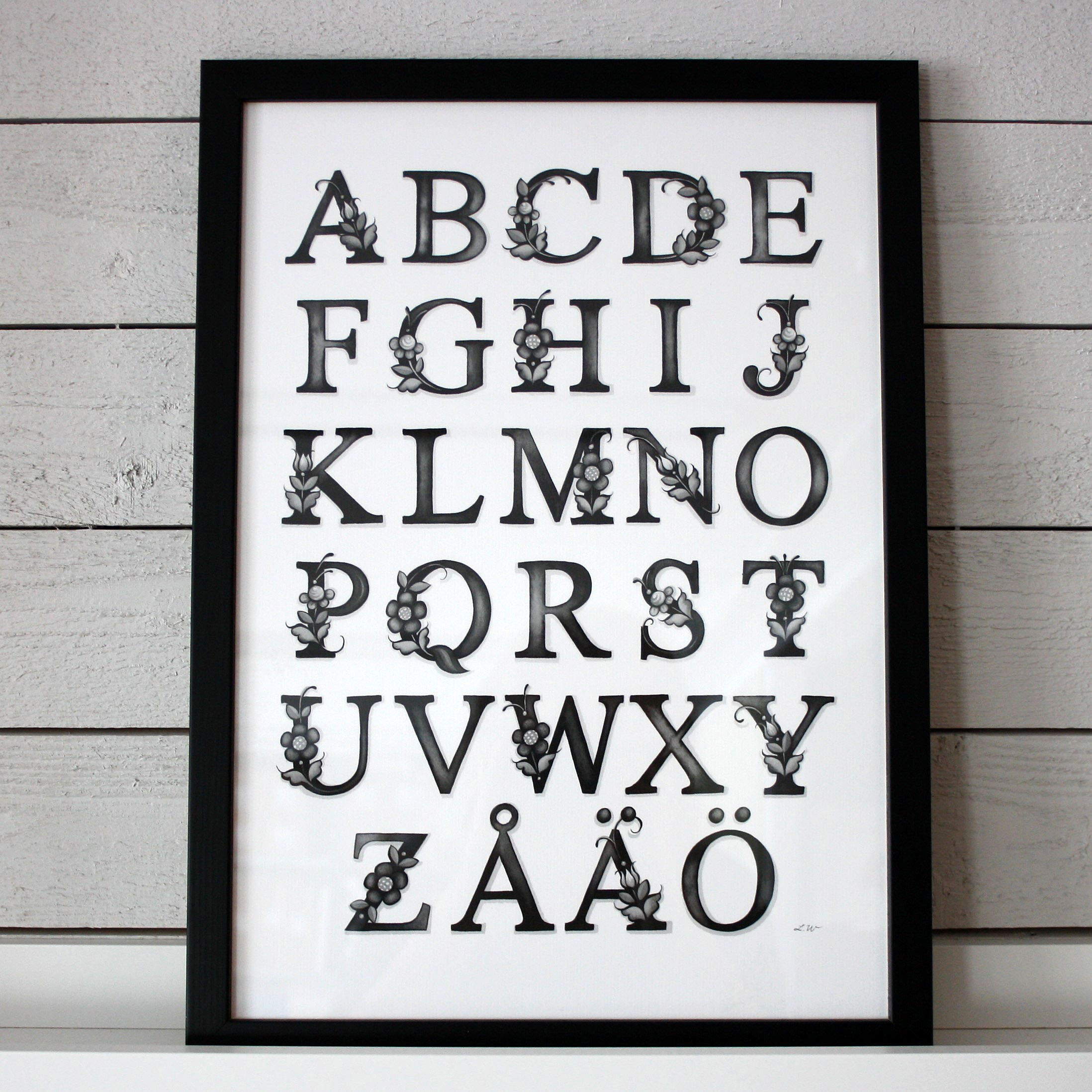 Ramad Print "ABC Kurbits" A3