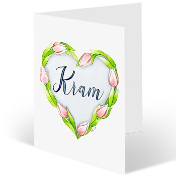 Paketkort "Kram"