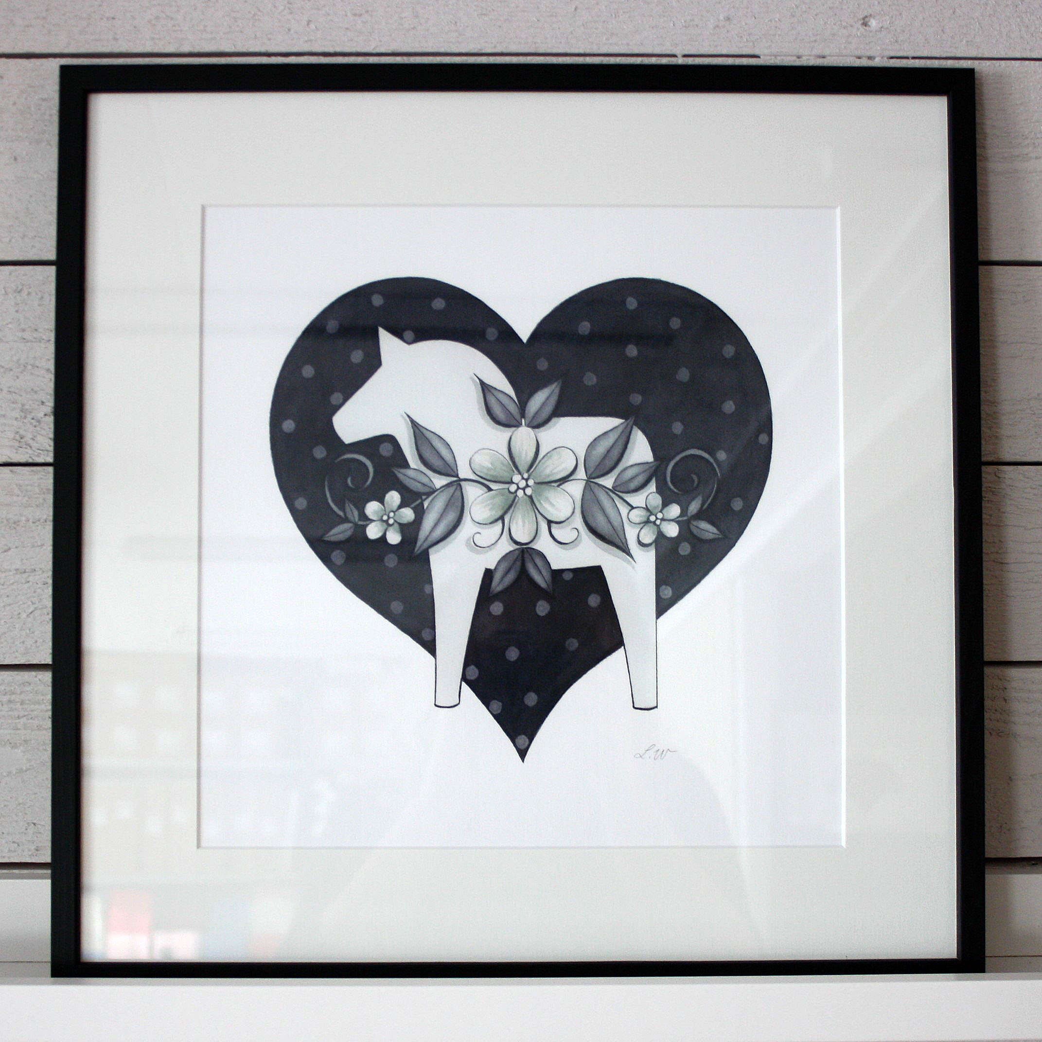 Ramad Print "Hälla" 40x40
