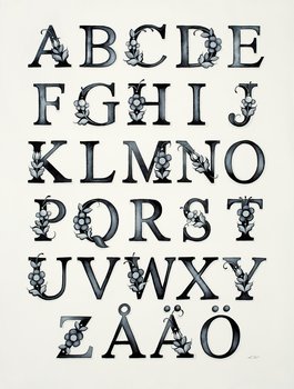 Poster "ABC Kurbits" a4 / a3
