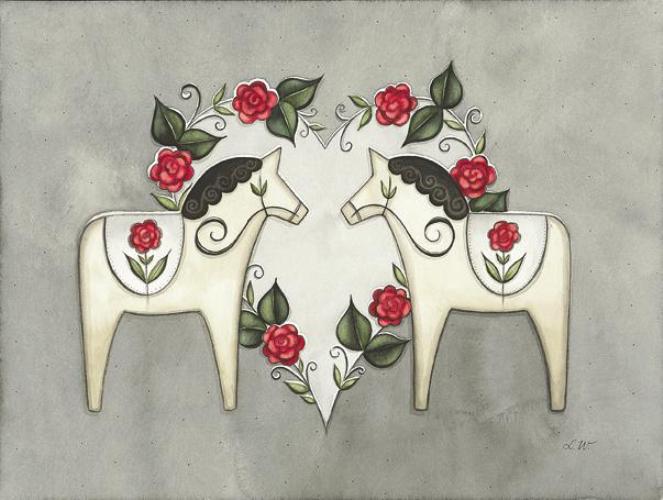 Konstkort A5 "Sweet Roses"