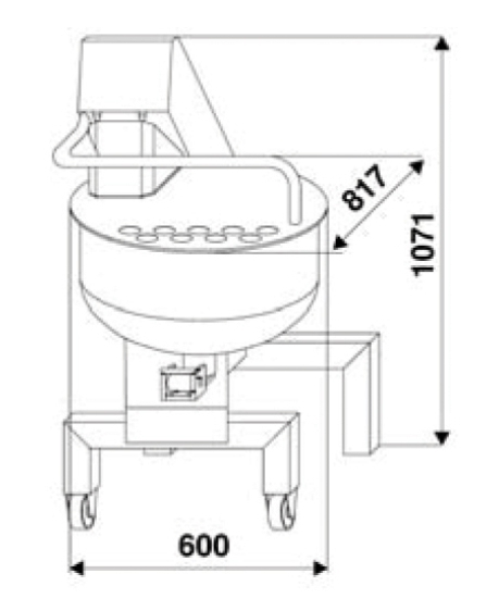 Blandare Dadaux PMX 60 - 2