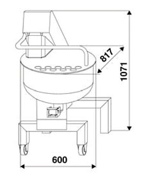 Blandare Dadaux PMX 60