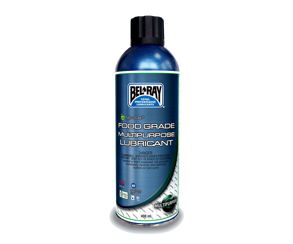 Livsmedelsgodkänd Universalsmörjmedel Spray 400ml Kartong 12st