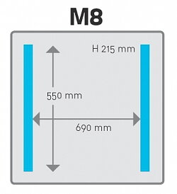 Vakuummaskin Henkovac M8