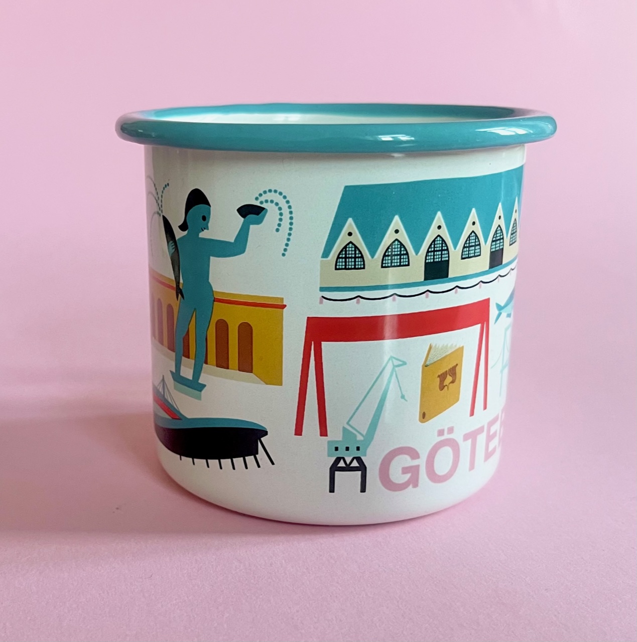 Emaljmugg "Göteborg" - 3