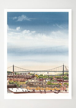Älvsborgsbron (30 x 40 cm)