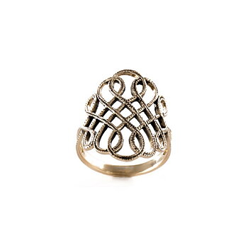 Vikingaring Brons Storlek 58