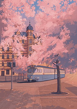 Järntorget (30 x 40 cm)