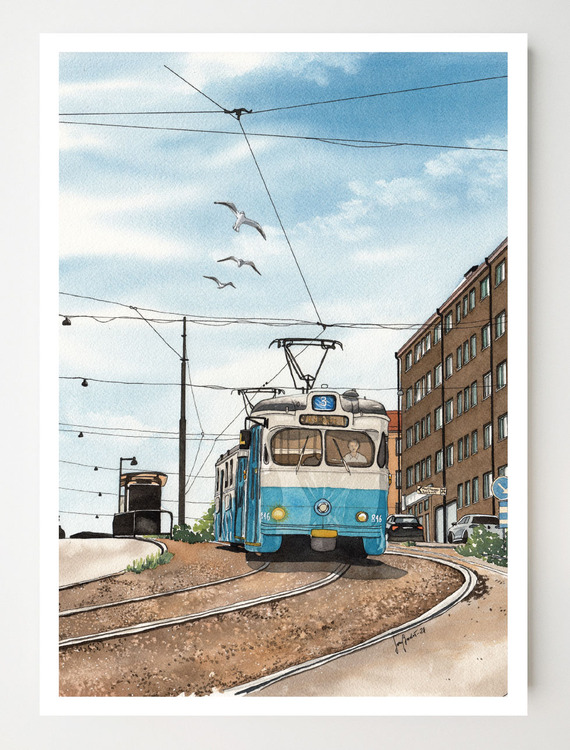 Stigbergsliden (30 x 40 cm)