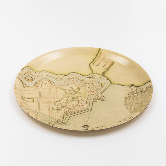 Karta över Göteborg 1684