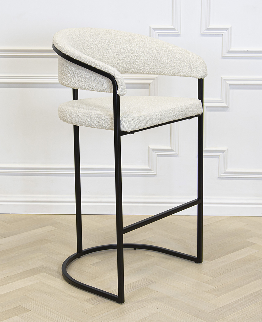 Barstol-chloé-svartmetall-boucle