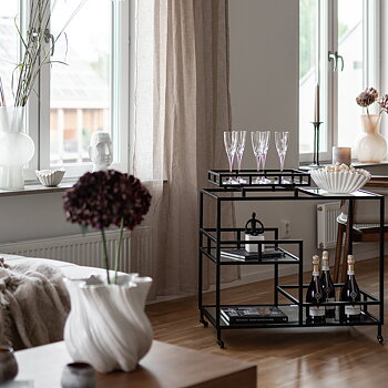 Empire drinkvagn svart