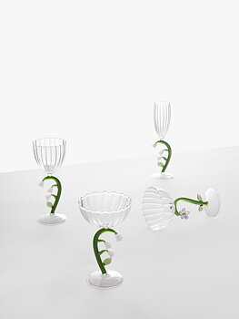 Botanica liljekonvalj champagne coupeglas