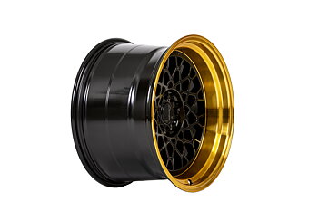 59°North Wheels D-008 11x18" ET8 5x114,3/5x120glossblack/hypergold lip