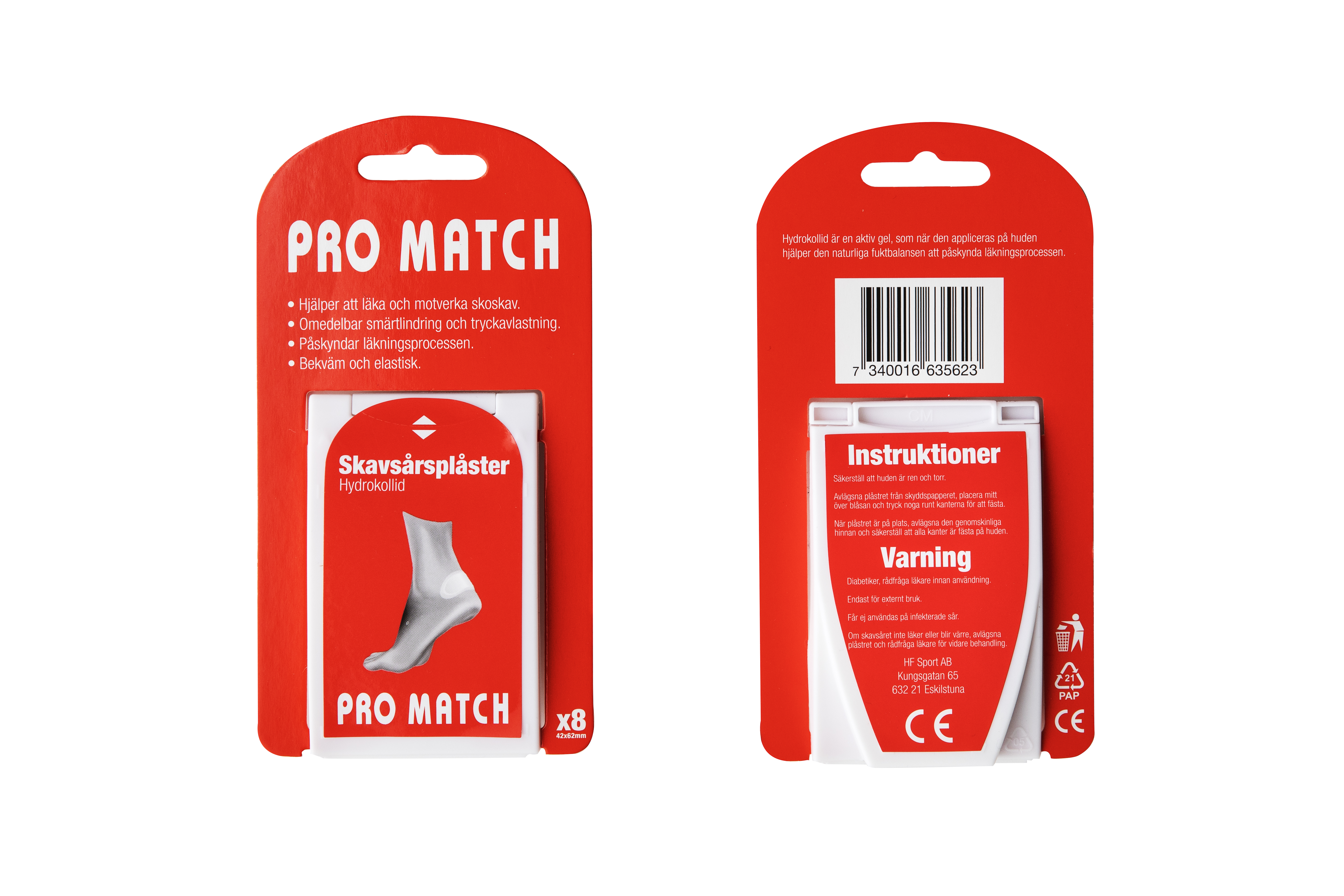 Skavsårsplåster 4-pack