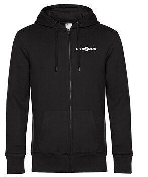 Hoodie Dragkedja vä bröst 1-färg