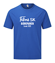 T-shirt "BJÖRKPARKEN" Blå/vit
