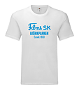 T-shirt "BJÖRKPARKEN" Vit/blå