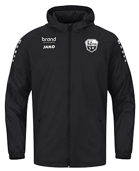 JAKO Rain Jacket team svart Ledare