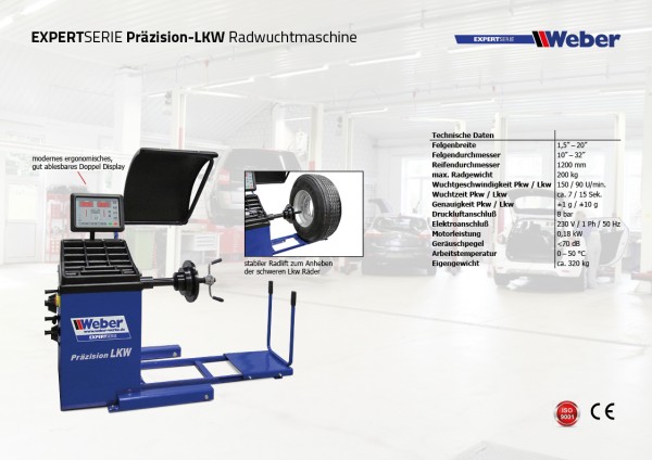 Lastbilsbalanseringsmaskin Weber Expert Series Truck - 2
