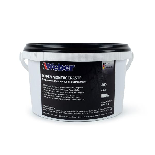 Montagepasta Svart 3kg