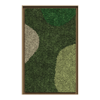 SYNERGY moss wall panel GREEN