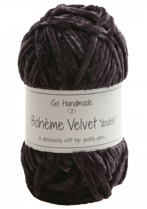 Bohème Velvet "double" Black